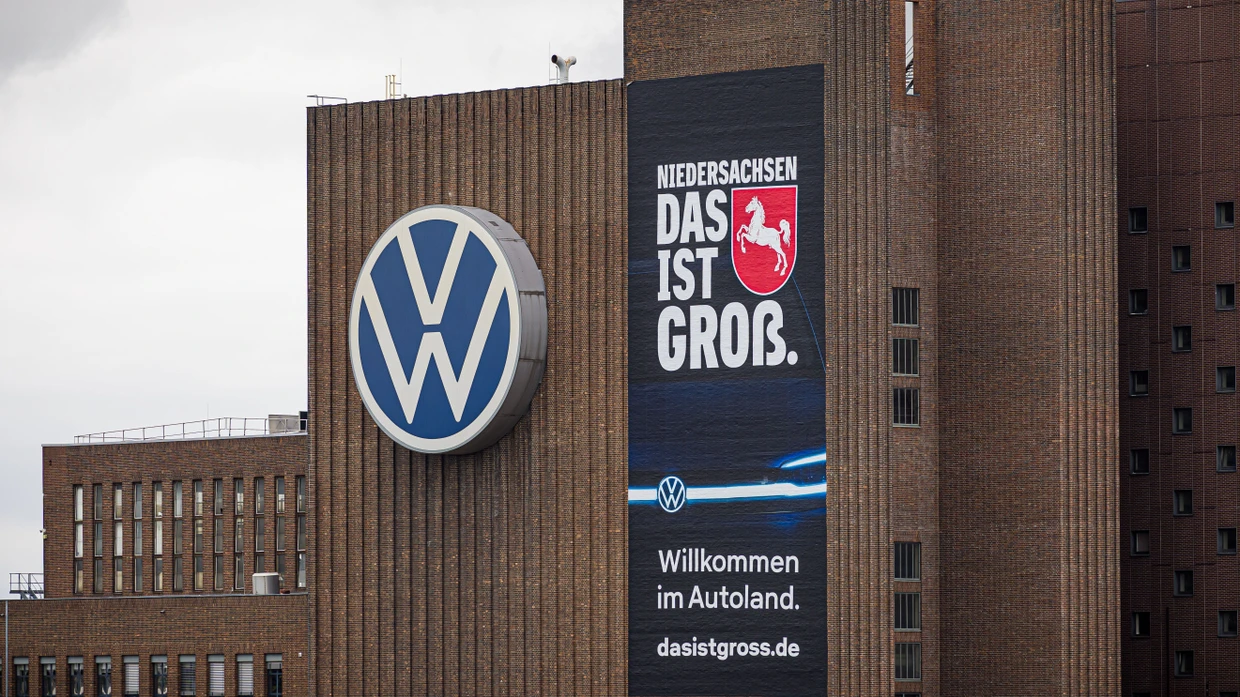 Außenansicht des VW-Stammwerks in Wolfsburg.