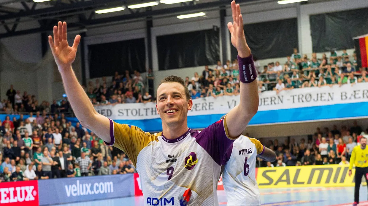 Handballer Dominik Klein vom HBC Nantes.