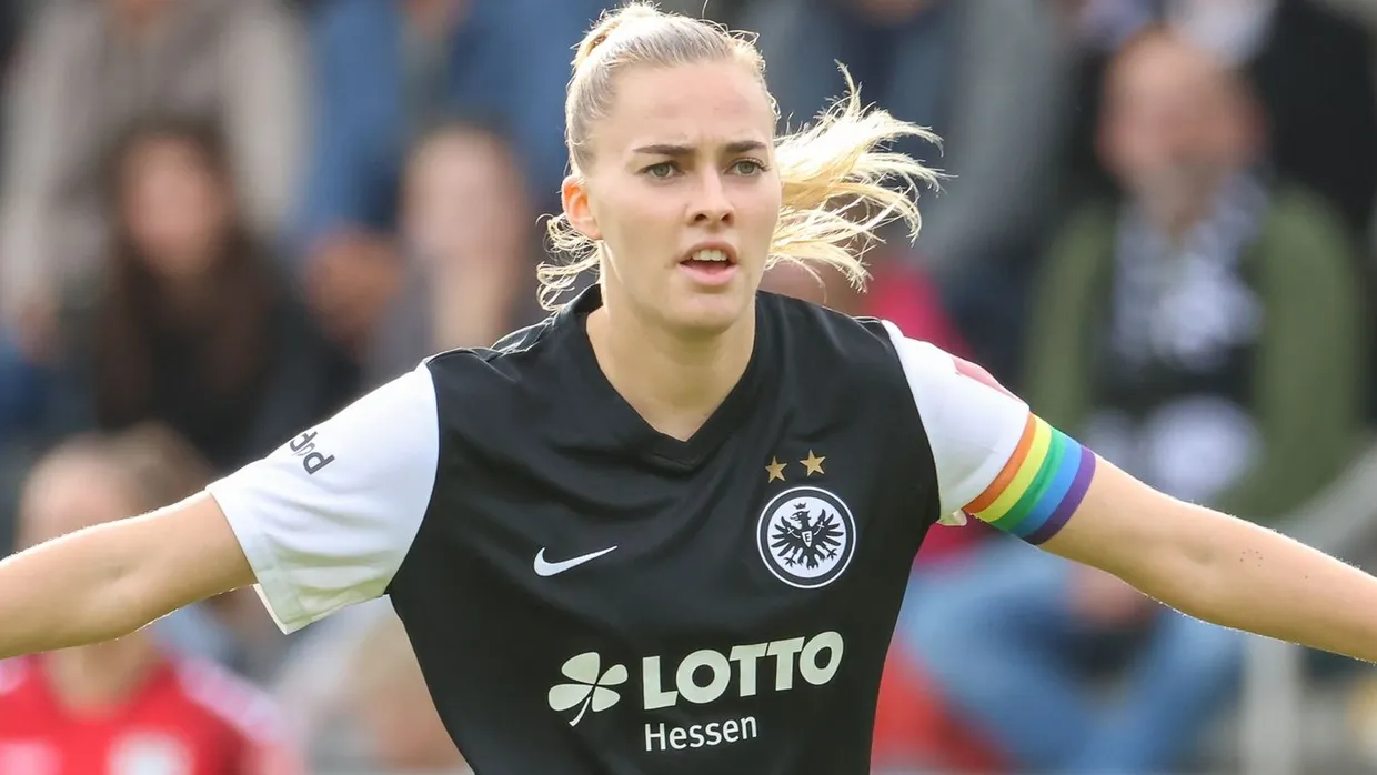 Treffsicher für die Eintracht: Laura Freigang