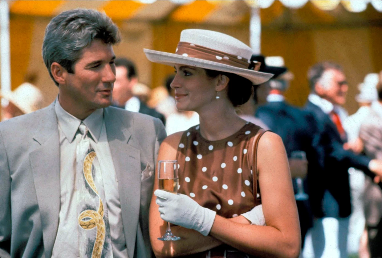 Das Polka Dot Kleid aus dem Film „Pretty Woman“ ist heute ein ikonischer Look.