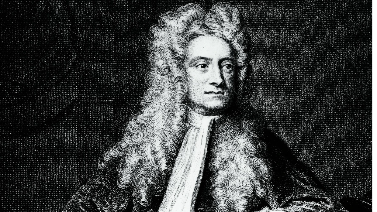 Isaac Newton (1643–1727) betätigte sich auch als Spekulant.