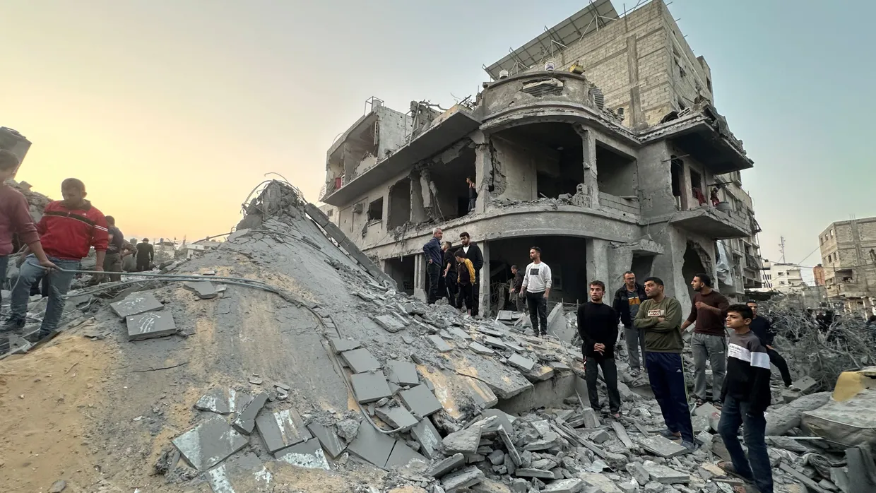 Das belagerte Dschabalia im Norden des Gazastreifens