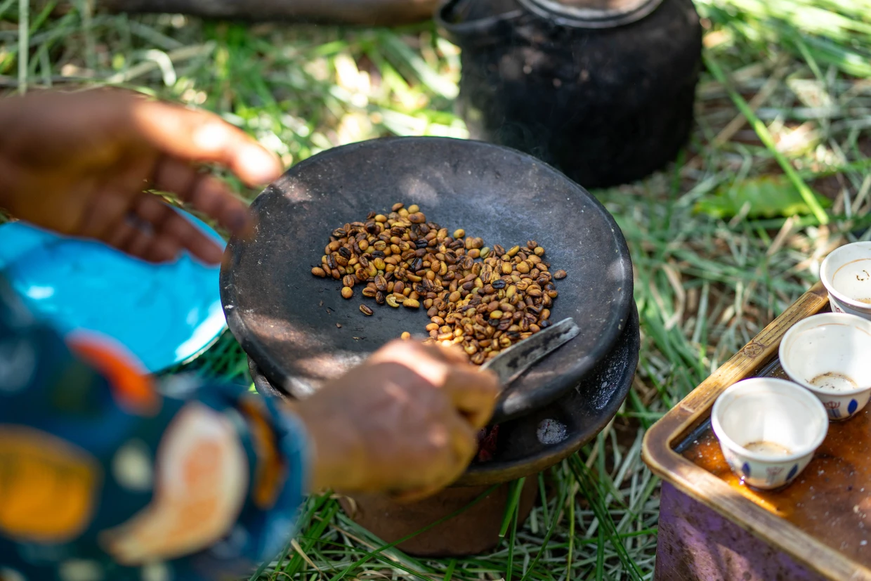 Äthiopien ist eines der wenigen afrikanischen Länder mit einer Kaffeekultur.