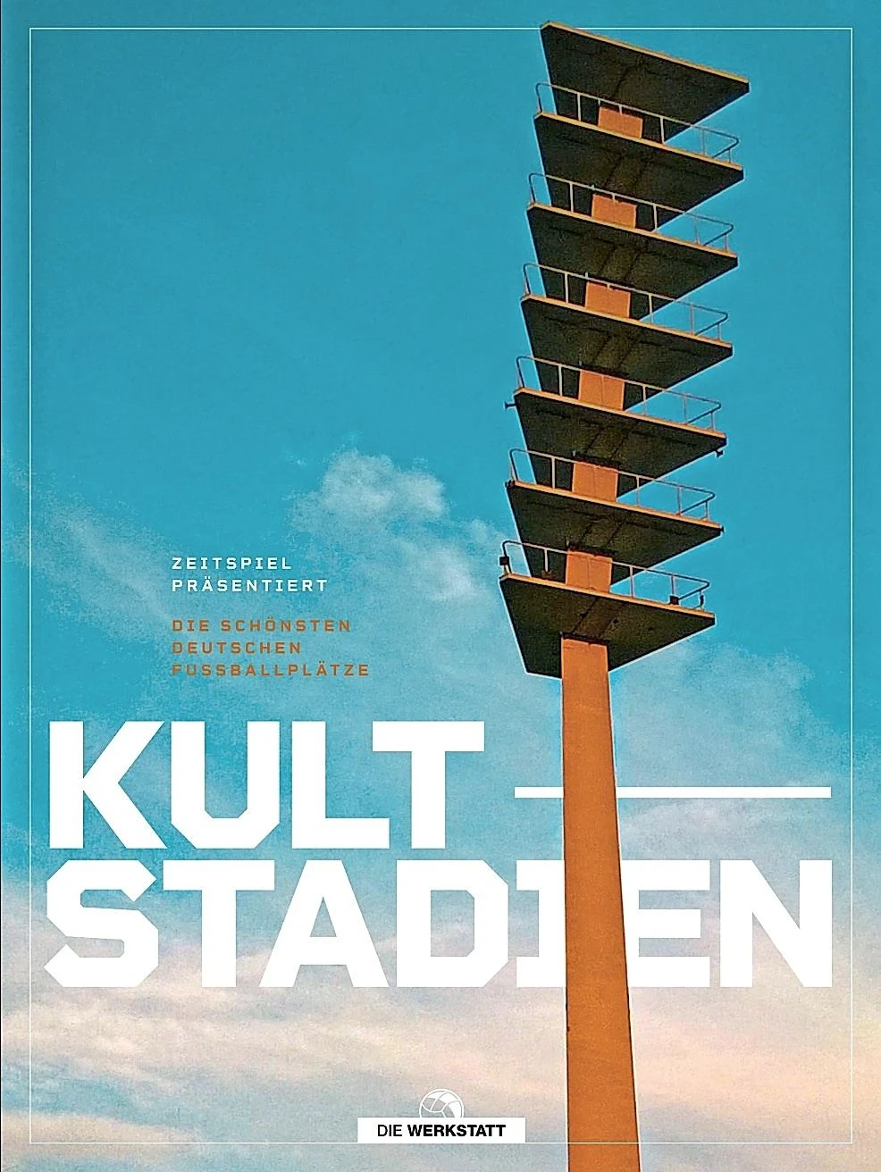 Hardy Grüne, Zeitspiel: Cult Stadiums. The most beautiful German football pitches. The workshop. Bielefeld 2025. 256 pages. 39.90 euros.