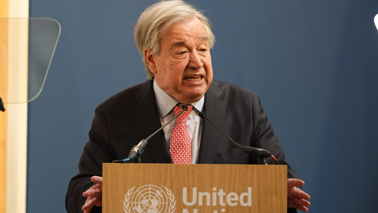 UN-Generalsekretär Antonio Guterres.