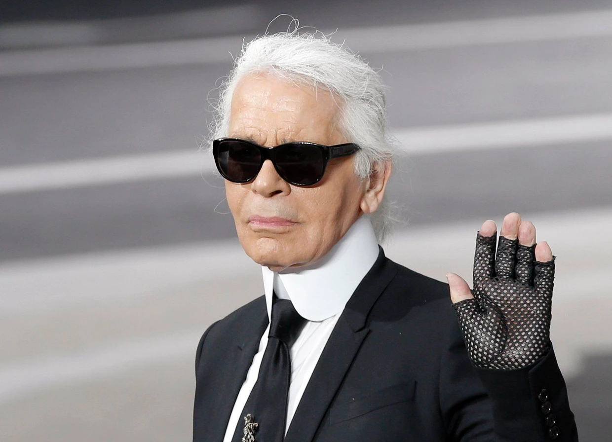 Karl Lagerfeld im März 2013 in Paris