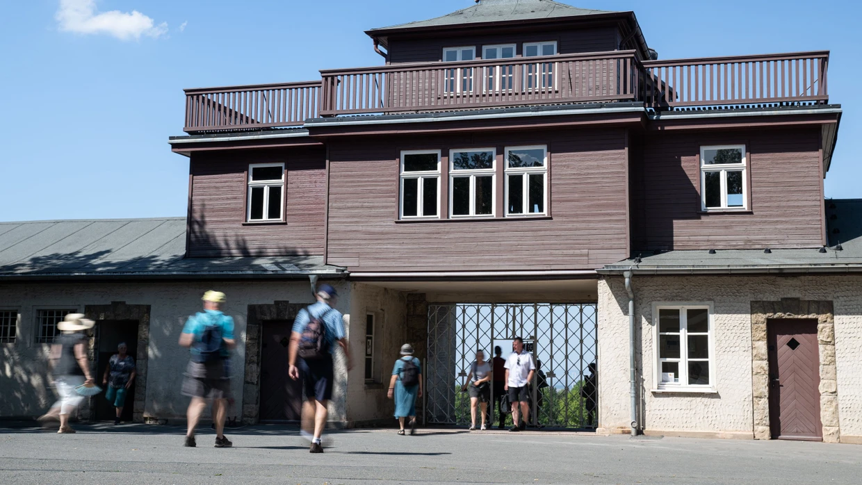 Sicherheit geht vor: Die Gedenkstätte Buchenwald muss Besucher mit Palästinensertuch nicht dulden.