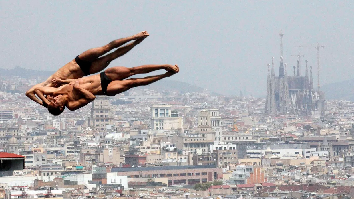 Die Wasserspringer genießen bei der WM in Barcelona beste Aussicht