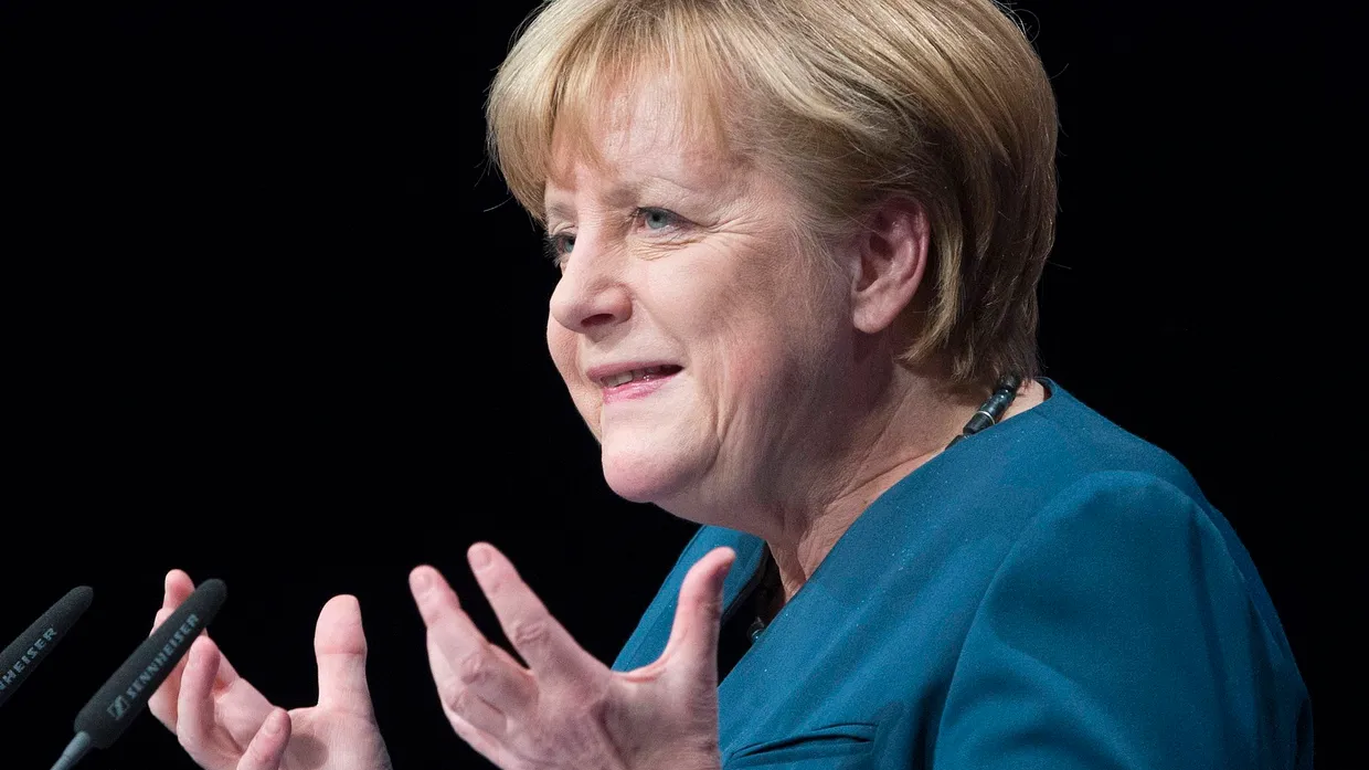 „Ich sage ganz ehrlich, die 8,50 Euro werden eine Rolle spielen“: Angela Merkel beim Deutschlandtag der Jungen Union