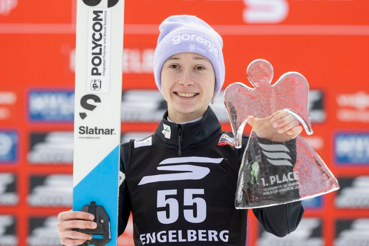 Nika Prevc is considered the avant-garde of women's ski jumping