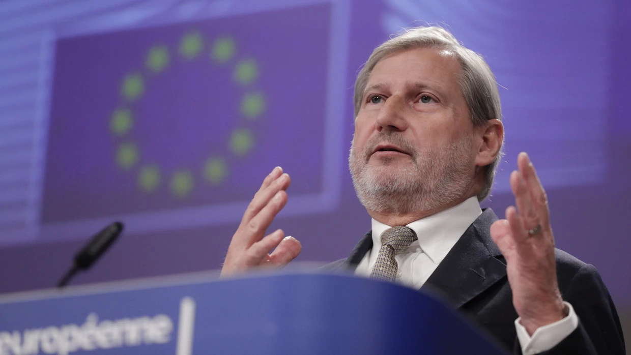 EU-Haushaltskommissar Johannes Hahn im November in Brüssel