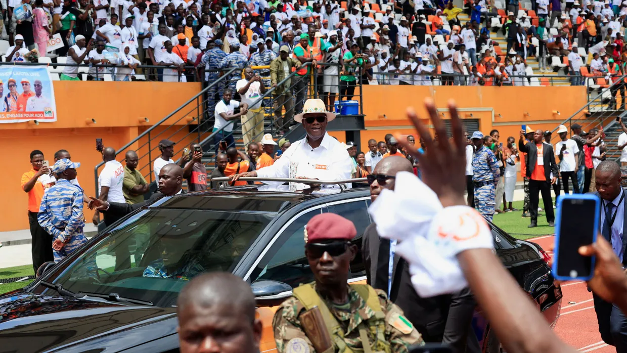Will eine vierte Amtszeit: Alassane Ouattara, Präsident der Côte d’Ivoire