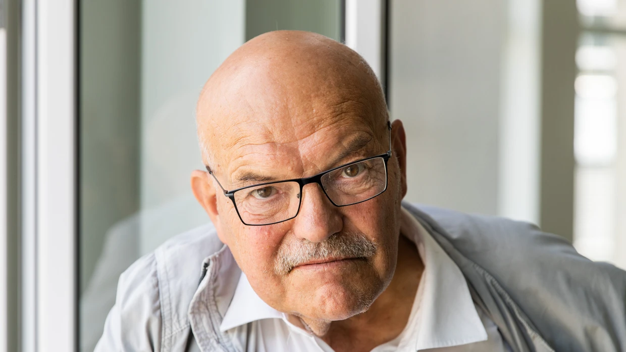 Klaus Oesterling während eines Interviews mit der F.A.Z. im Juli 2021