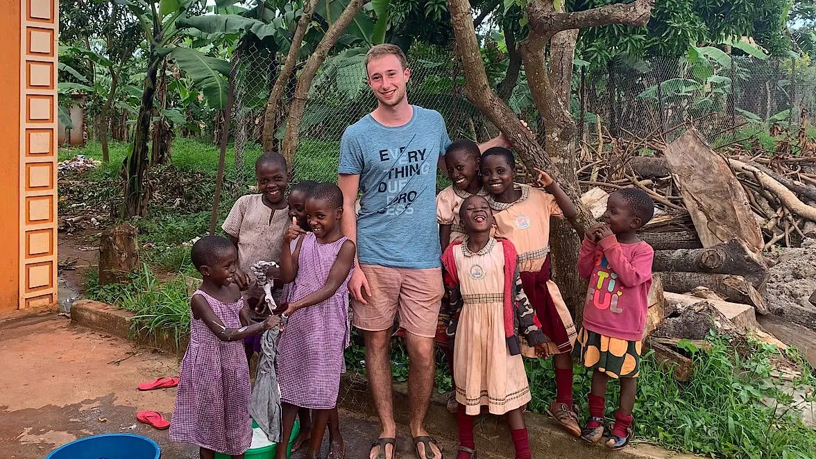 Nathaniel Lorenz in Uganda
