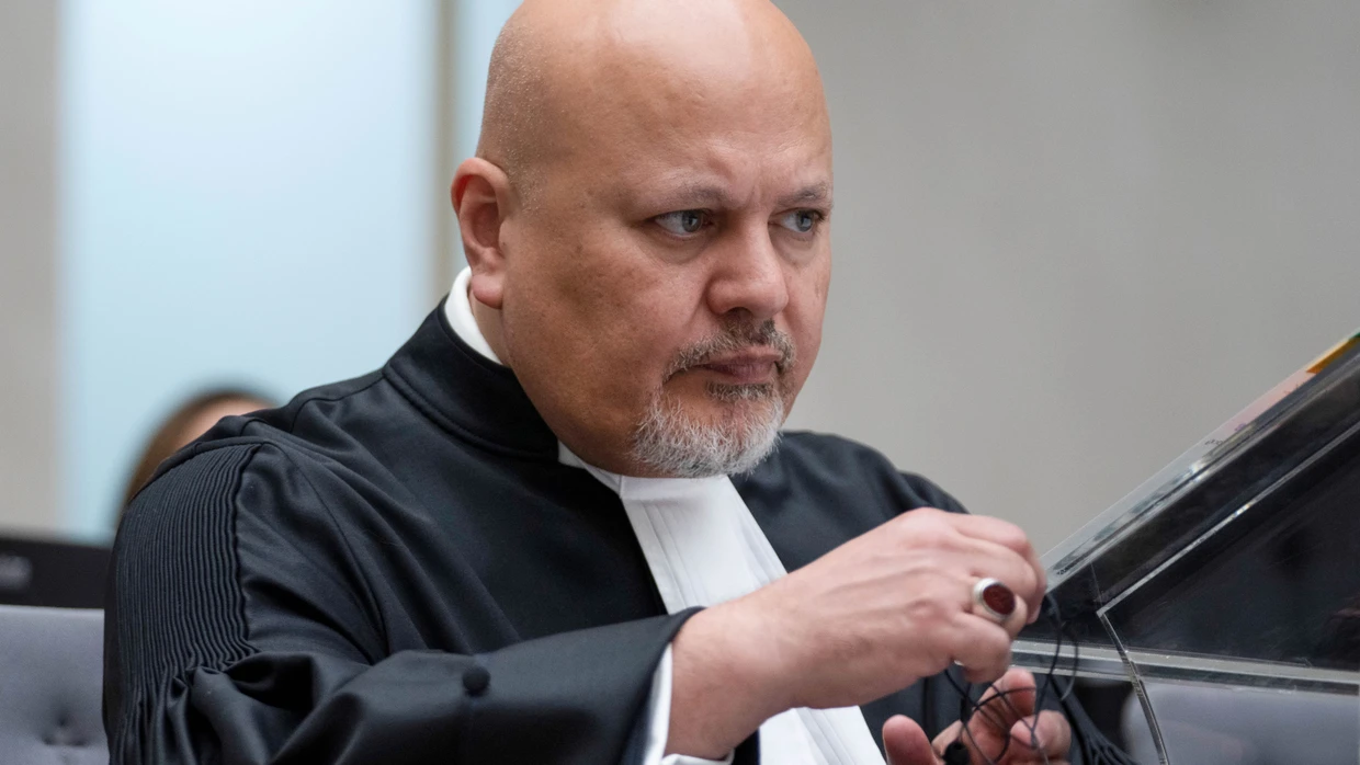 Karim Khan ist 2022 als Chefankläger des Internationalen Strafgerichtshofes zu sehen.