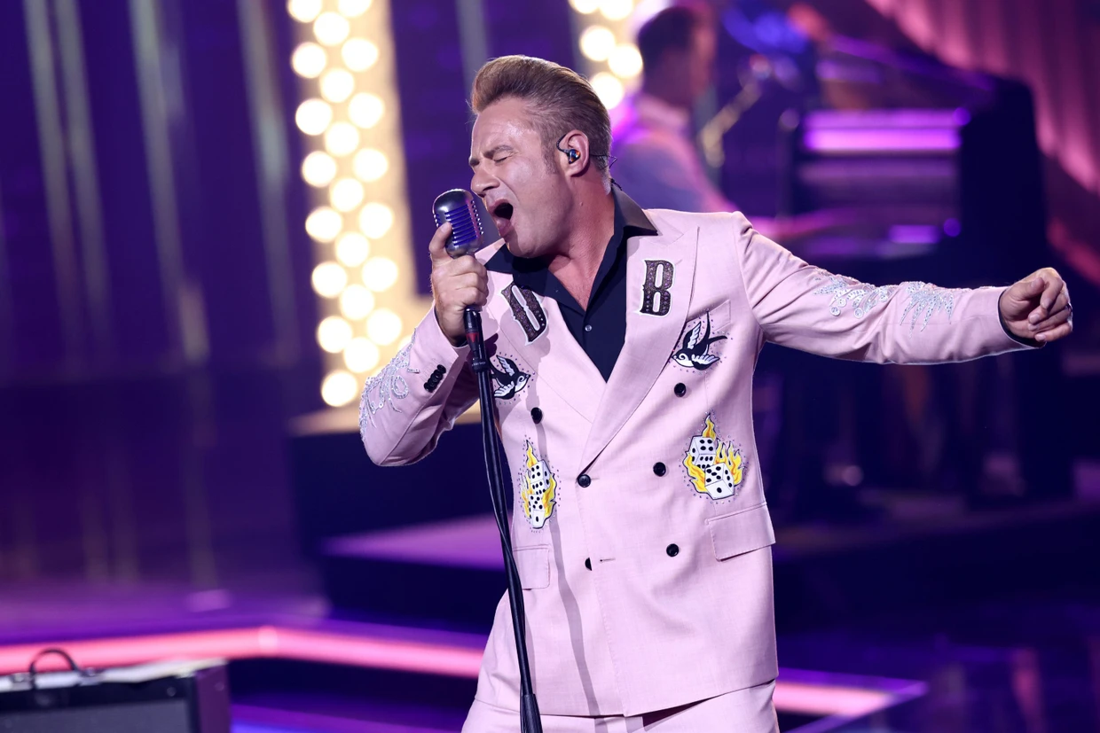 In seinem Element: Dick Brave ist auf die Bühne zurückgekehrt.