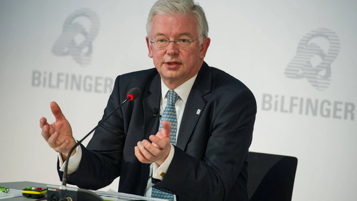 Ein sattes Plus von 65,5 Prozent bei der Aktie seit Bekanntgabe seines Wechsels zu Bilfinger: Konzernchef Roland Koch