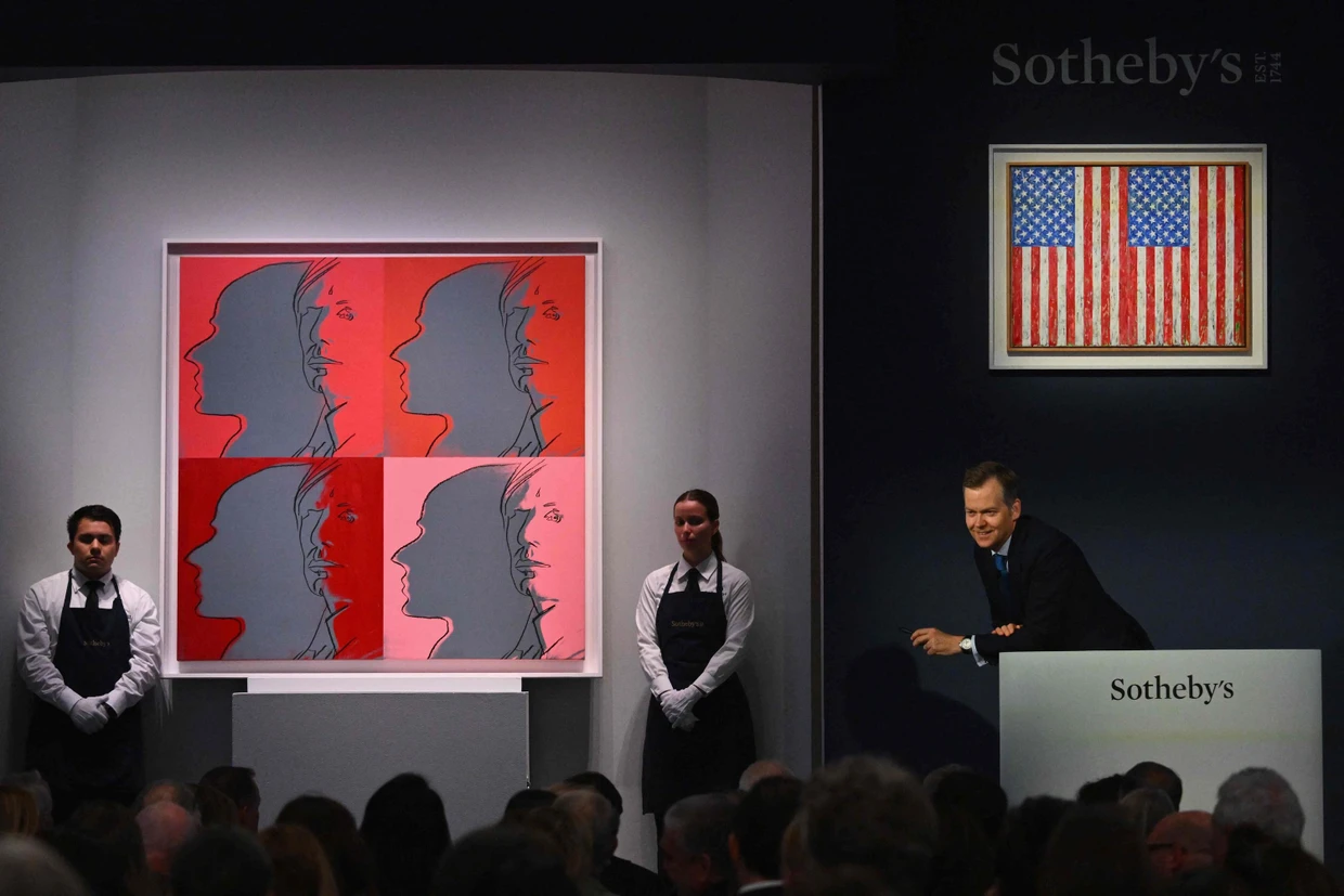 Bei den Auktionshäusern lief es bestens: Versteigerung bei Sotheby's in New York