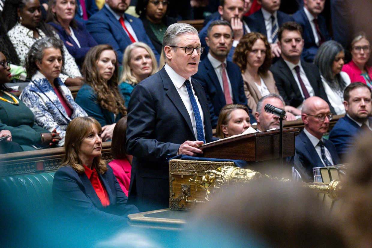 Keir Starmer am Montag im Unterhaus