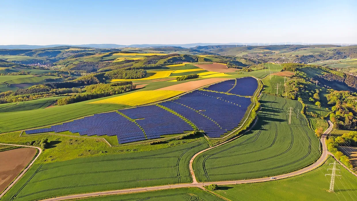 Großer Stromlieferant: Solarpark in der Pfalz