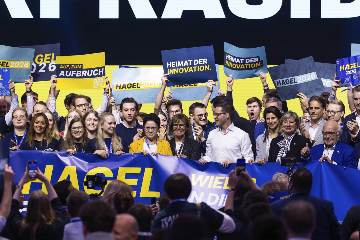 Manuel Hagel beim Deutschlandtag der Jungen Union