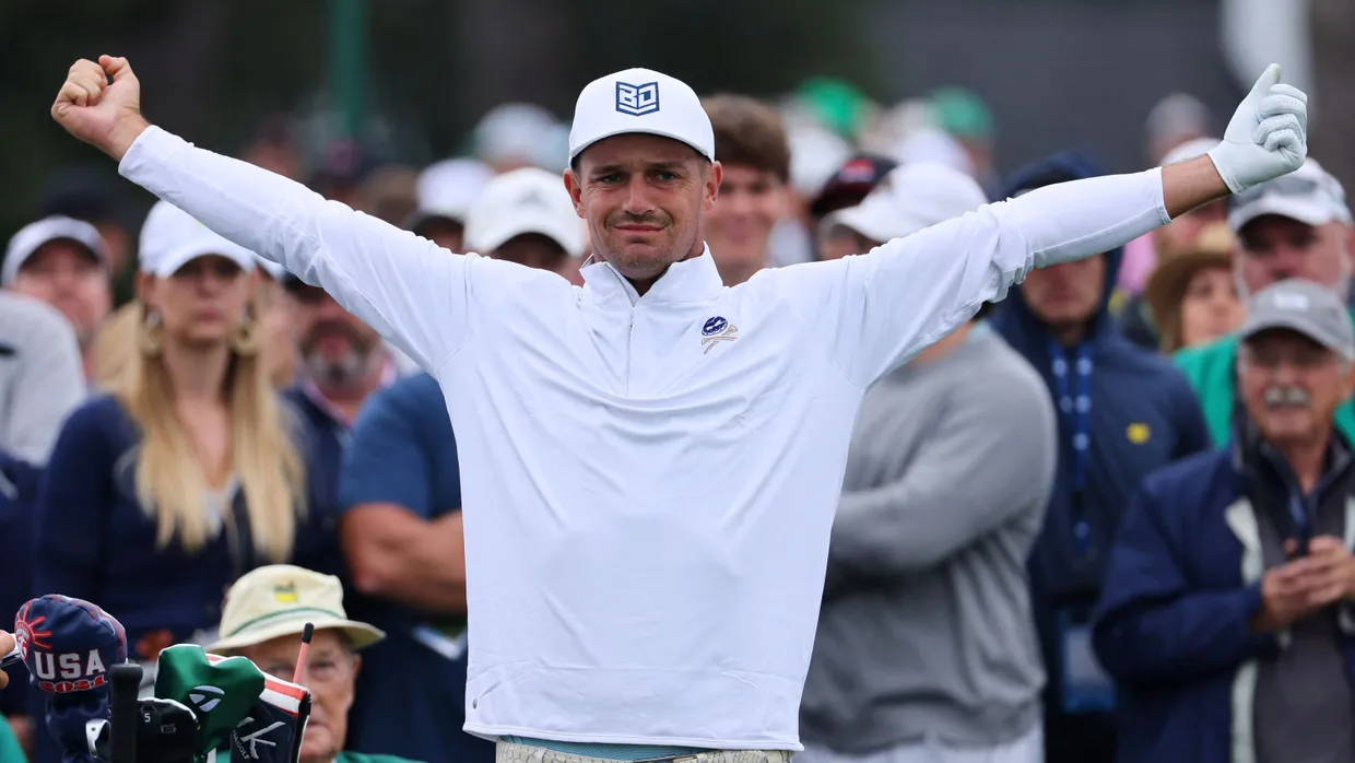 Die Stimmung ist gut bei Bryson DeChambeau und seinen Kollegen in Augusta.