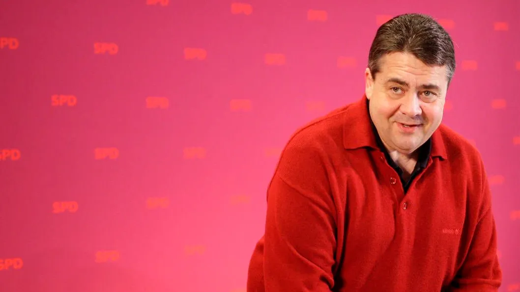 Zum dritten Mal als SPD-Vorsitzender gewählt, wenn auch nur mit 83,6 Prozent.