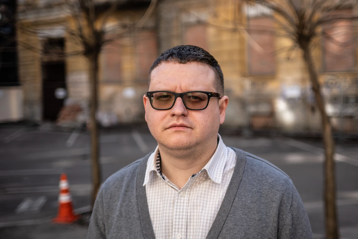 „Die Einheit ist gut“, sagt Mykola Bjeljeskow. „Sie hat eine gute Personalpolitik.