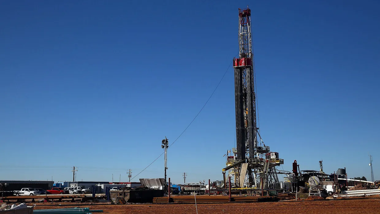 Fracking-Anlage in Texas