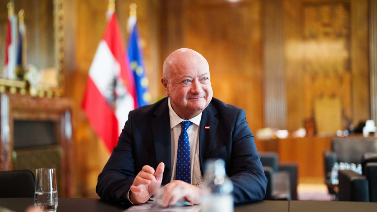 Österreichs Bundeskanzler Christian Stocker Ende Oktober