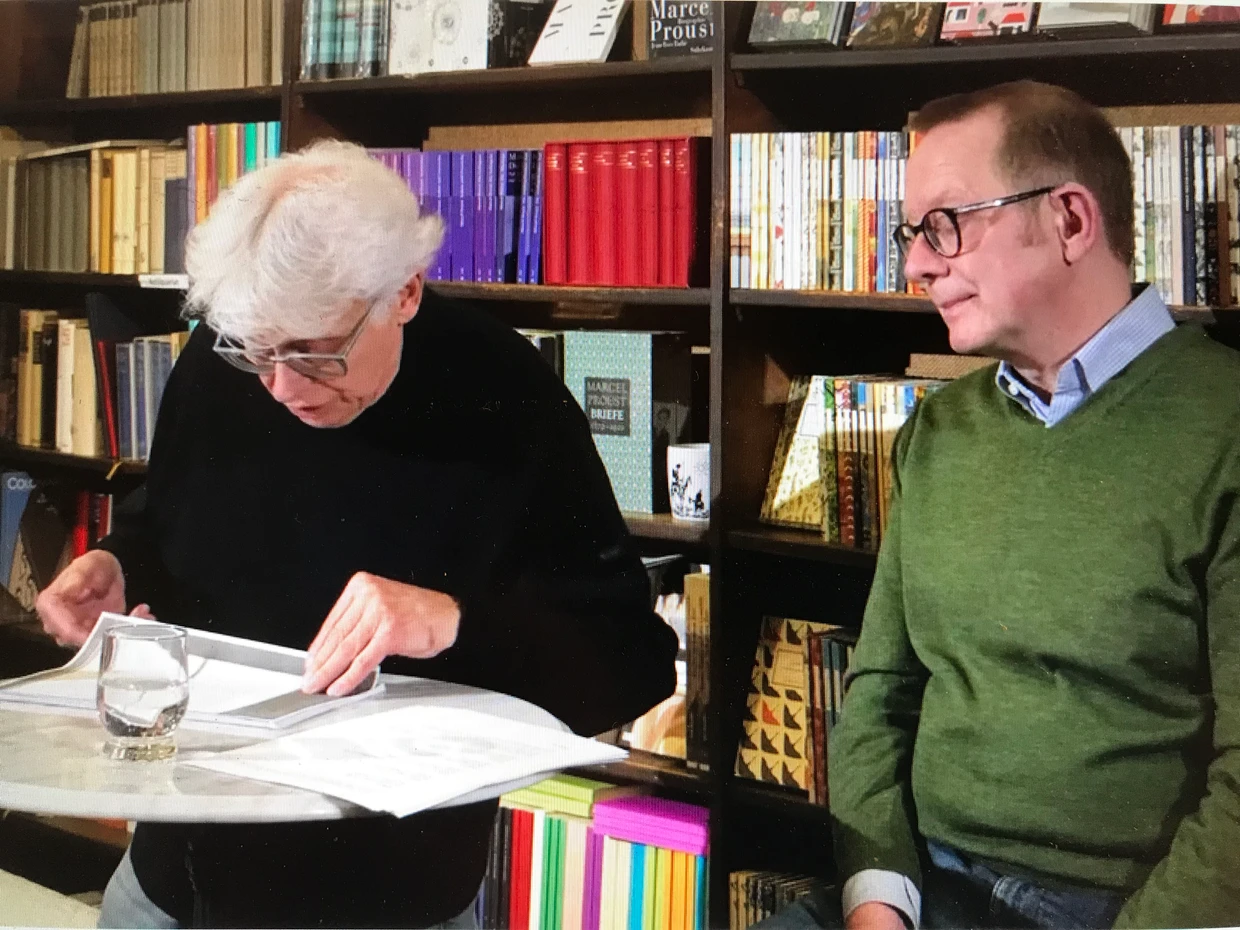 Helge Heynold (links) und Volker Schaeffer bei ihrem ersten Abend in Köln