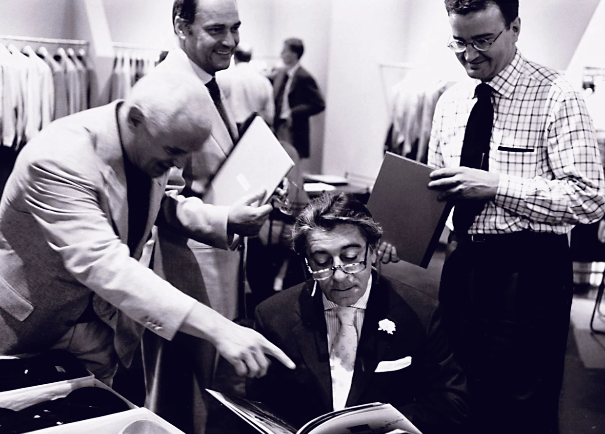 Ciro Paone von der italienischen Herrenmodemarke Kiton