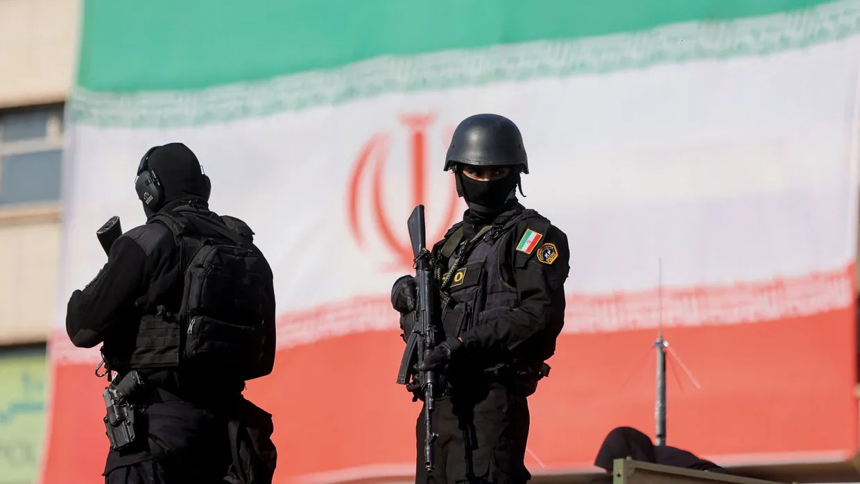 Iranische Polizisten in Teheran