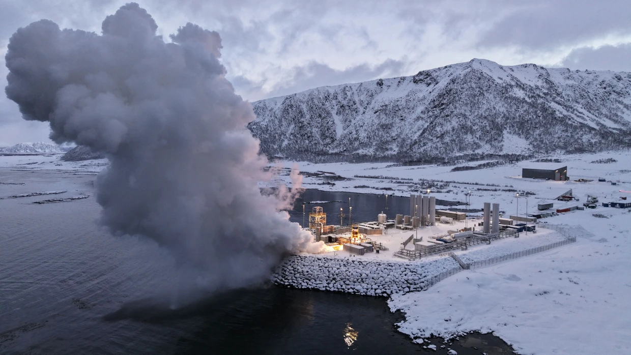 Vorbereitungen für den zweiten Teststart der Spectrum-Rakete des deutschen Herstellers Isar Aerospace in Norwegen.