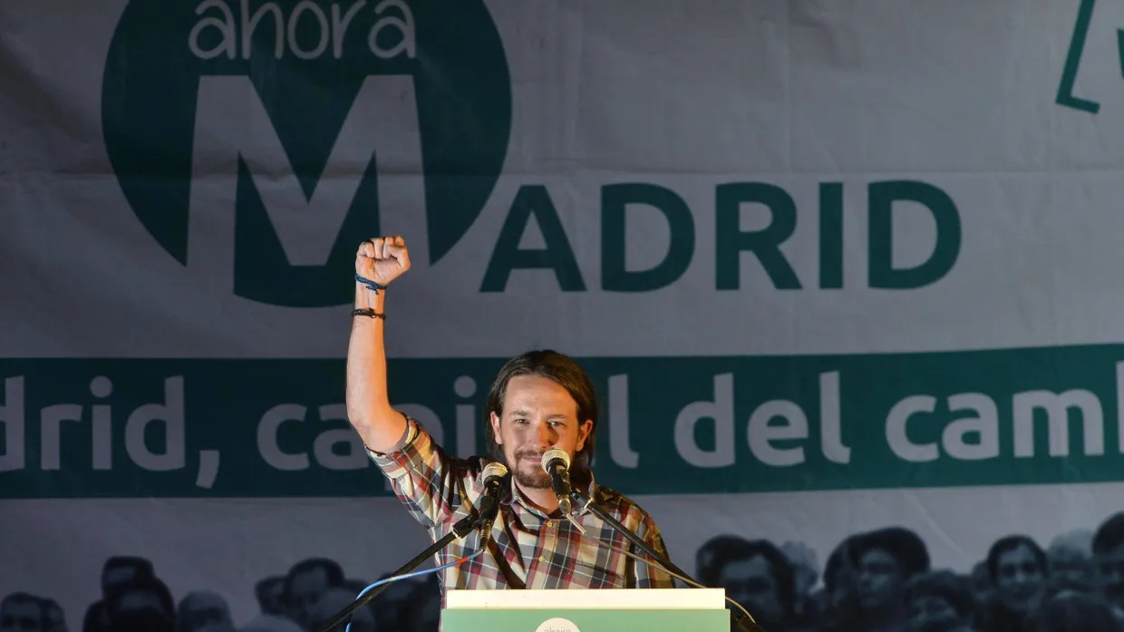 Siegesgewiss: In Madrid stellt das Linksbündnis „Madrid jetzt“ künftig den Bürgermeister.