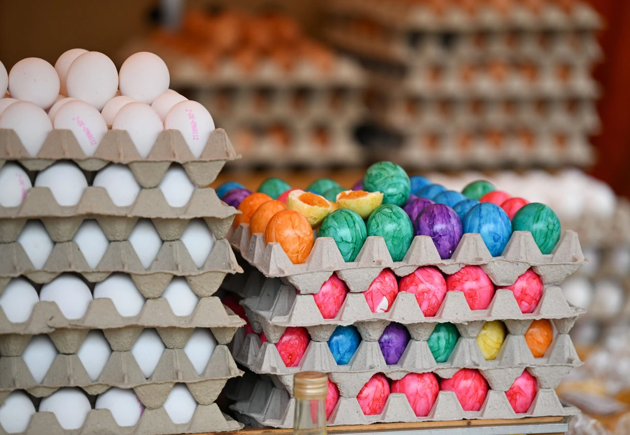 Unterschiedliche Regeln: Bei frischen Eiern ist die Kennzeichnung der Herkunft Pflicht, bei gekochten nicht.