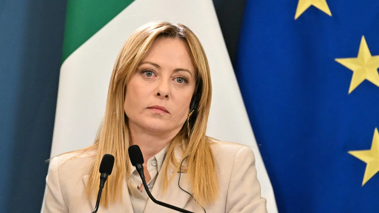 Italiens Ministerpräsidentin Giorgia Meloni nach den deutsch-italienischen Regierungskonsultationen