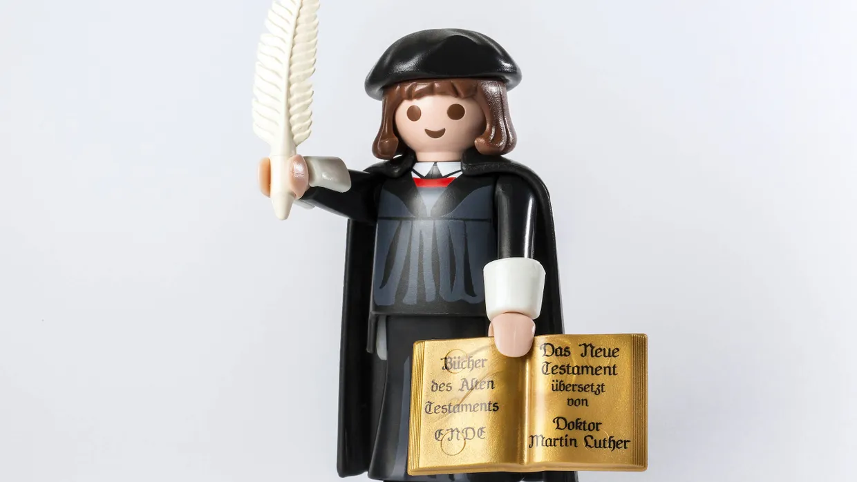 Hier stehe ich und kann nicht anders: Der Playmobil-Luther ist ein Verkaufs-Hit.