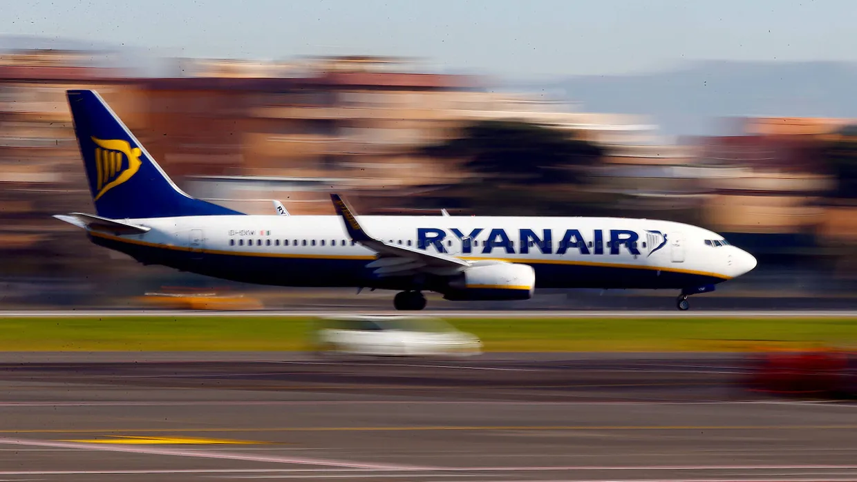 Flugzeug von Ryanair