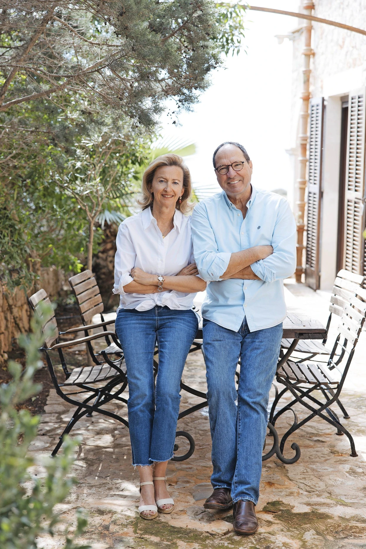 Leiden unter dem Ansturm: Maren und Hans-Peter Oehm