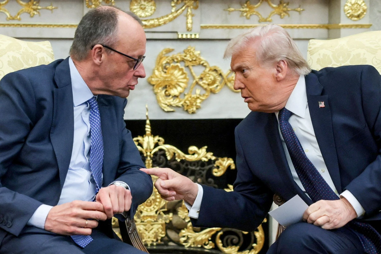 Bundeskanzler Friedrich Merz zu Besuch beim amerikanischen Präsidenten Donald Trump im März