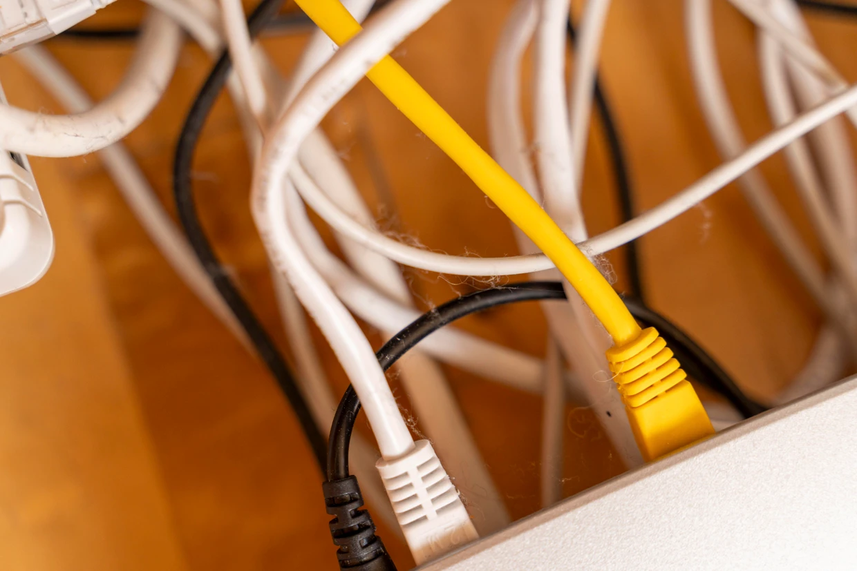 Confusión de conexión: cable LAN en el enrutador