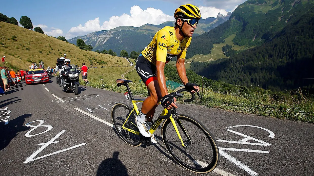 Kann anders als die Sprinter in den Bergen mithalten: der derzeitige Tour-Führende Greg Van Avermaet.