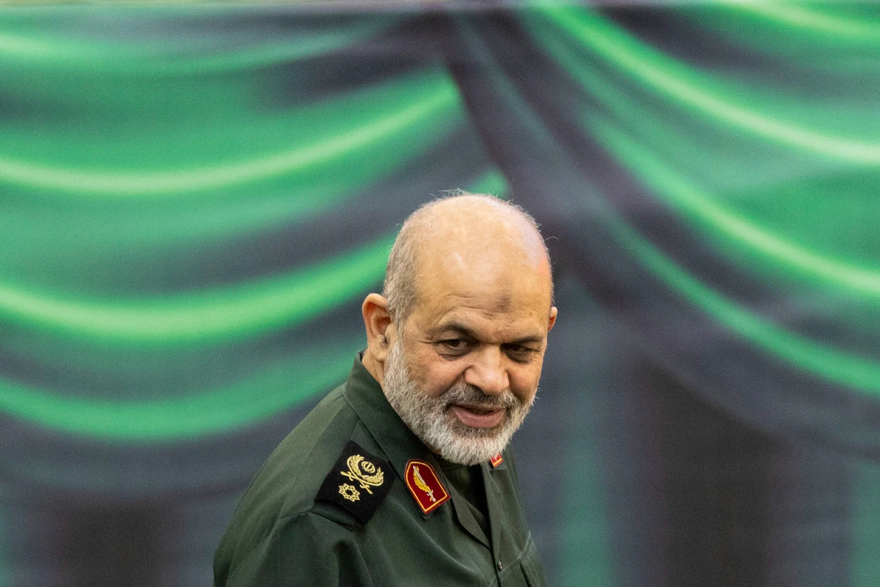 Der Chef der Garde, Ahmad Vahidi, im Januar auf dem Musalla-Platz in Teheran
