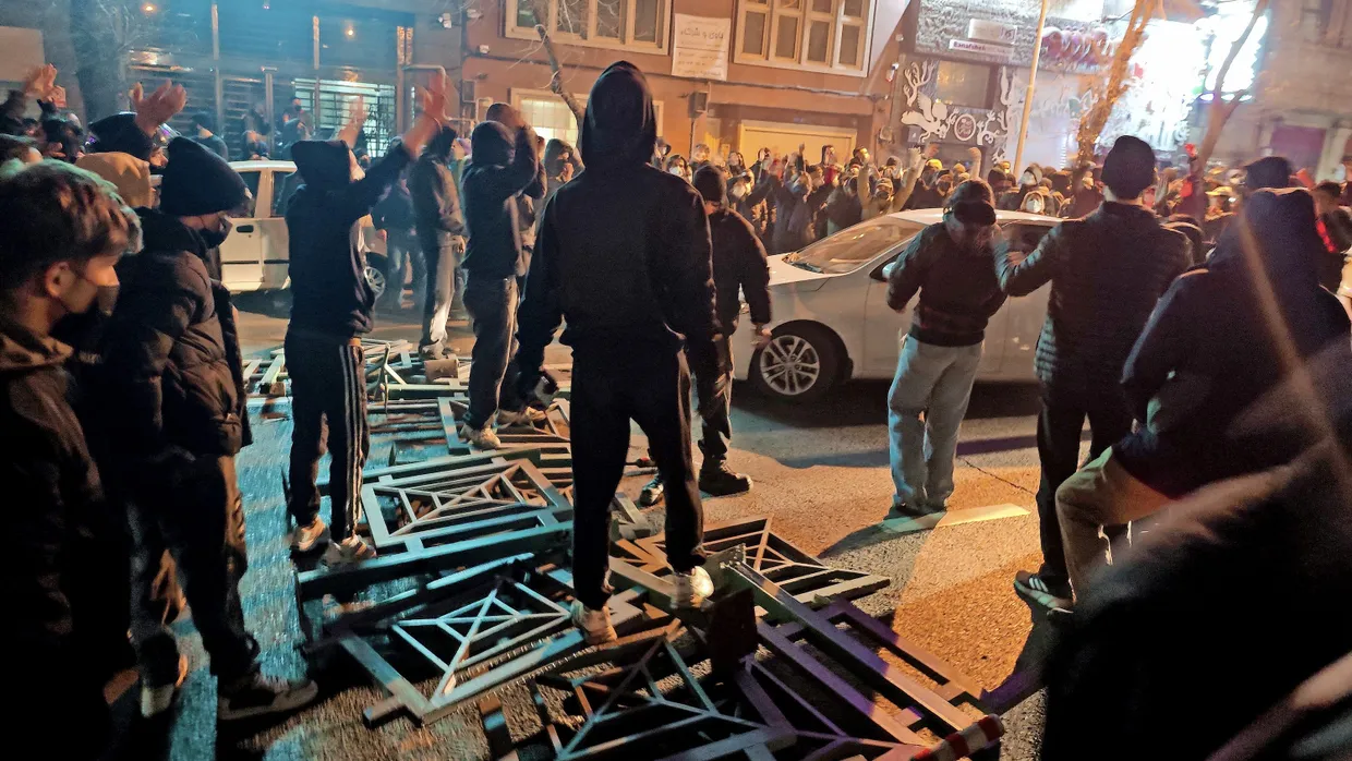 Erfolgreich niedergeschlagen? Proteste in Teheran am vergangenen Donnerstag