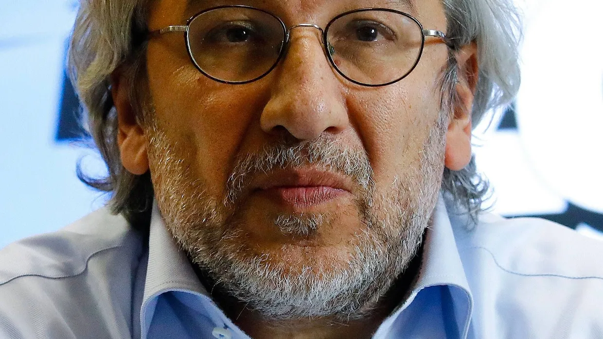 Der regierungskritische türkische Journalist Can Dündar in Berlin