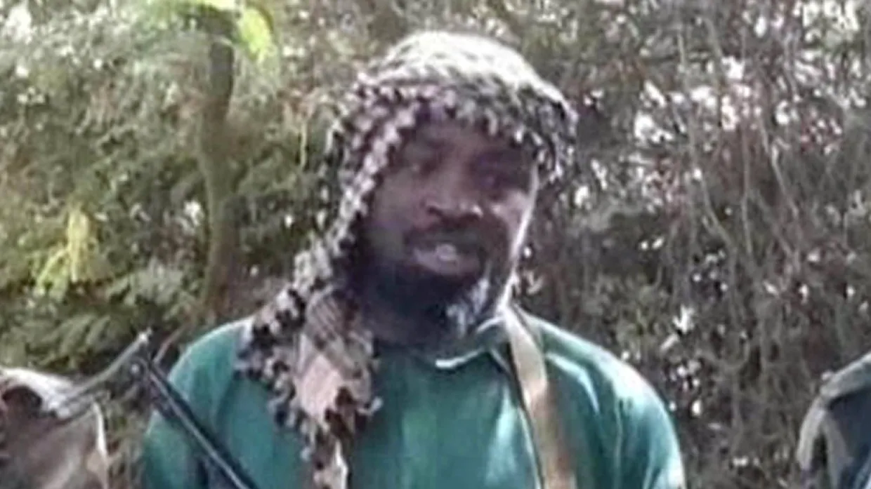 Ein Videoausschnitt, auf dem Abubakar Shekau zu sehen sein soll
