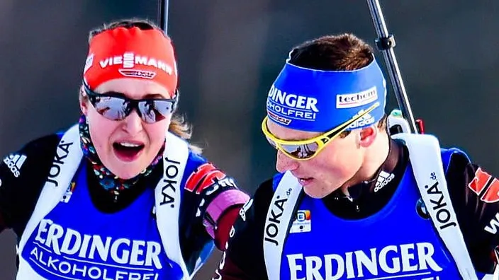 Gemeinsam stark: Luise Kummer (links) und Erik Lesser