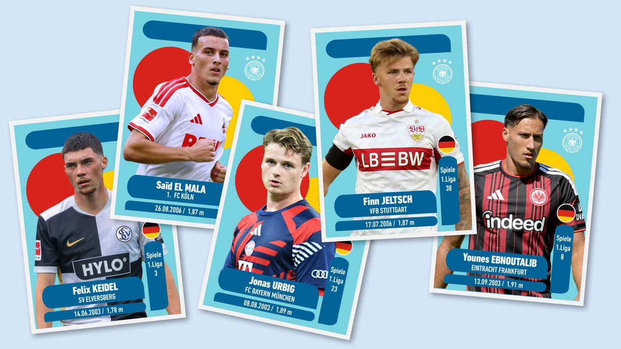 5 aus 44: Keidel, Jeltsch, Urbig, El Mala und Ebnoutalib zogen bei Klopp das große Los. Aber sind es fünf Richtige?