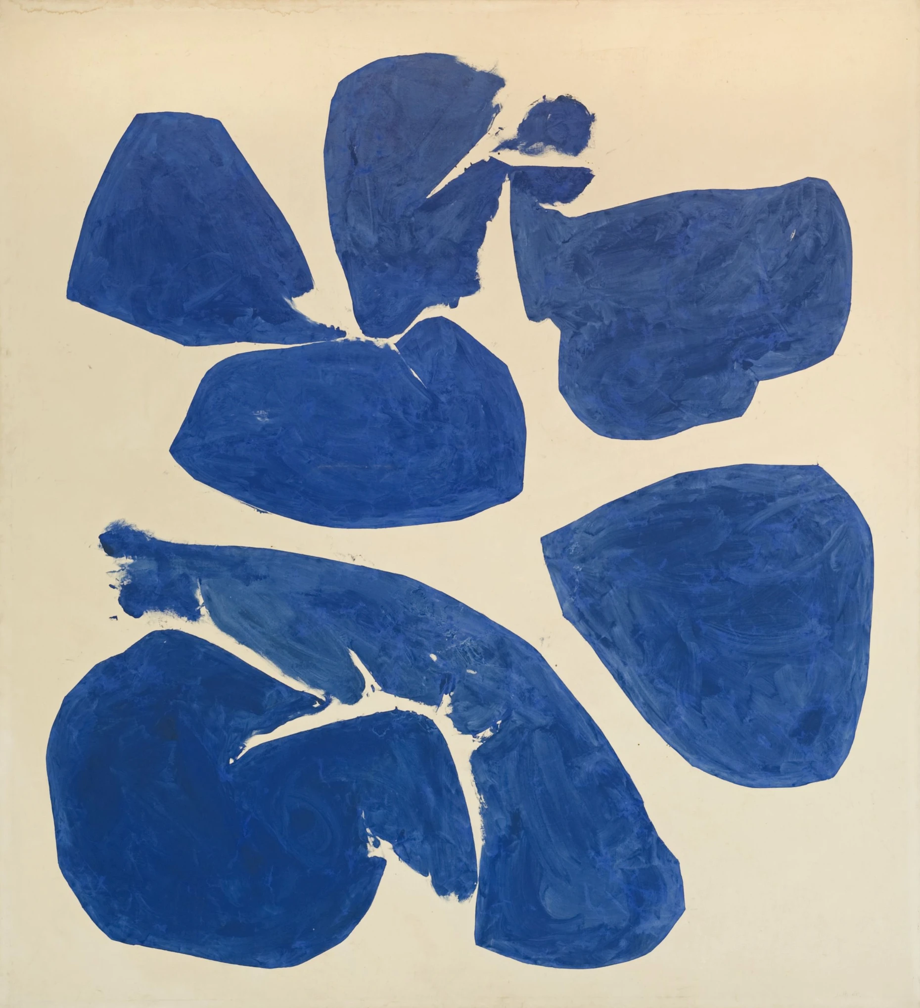 Mit Matisse verwandt, allerdings Öl auf Leinwand: Simon Hantaïs „Meun“ von 1968